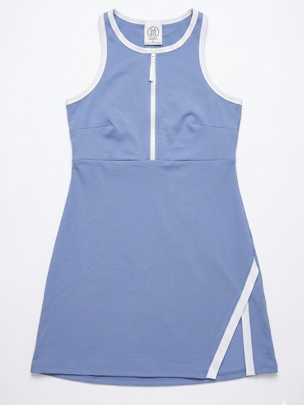 NWOT Size M SAGE Collective Women's Active Dress w/ Inner Short Lavender Mauve